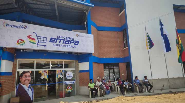 Emapa Inaugura Un Nuevo Supermercado En Villa Tunari Enfoque News