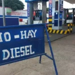 escasez de diésel