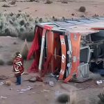 bus volcado