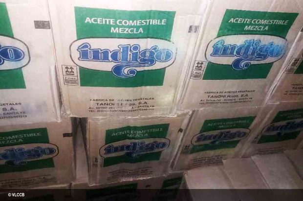 aceite de contrabando