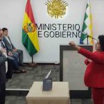 Alcira Arraya jura como viceministra de Seguridad Ciudadana