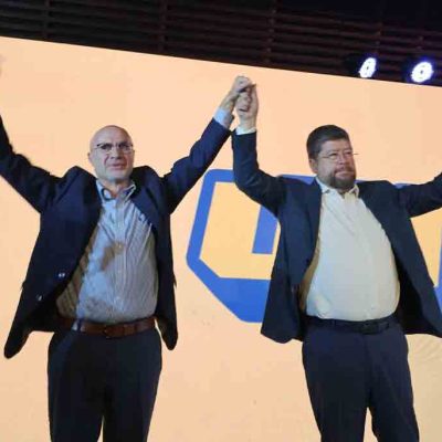 José Luis Lupo y Samuel Doria Medina.