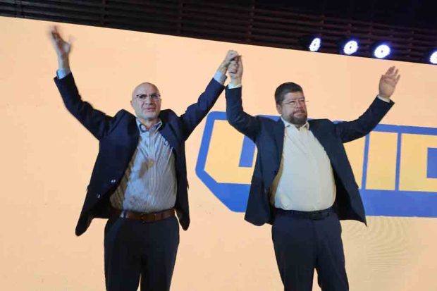 José Luis Lupo y Samuel Doria Medina.