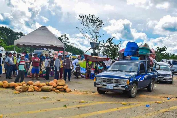 Bloqueo en Yapacaní