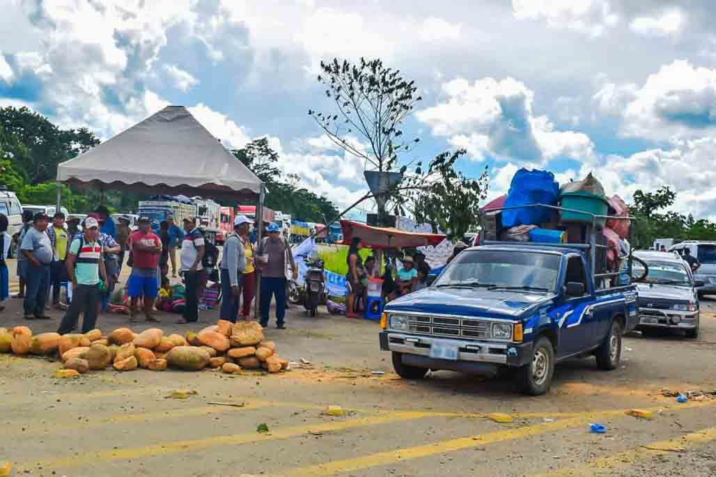 Bloqueo en Yapacaní