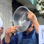 Cacerolazo en La Paz