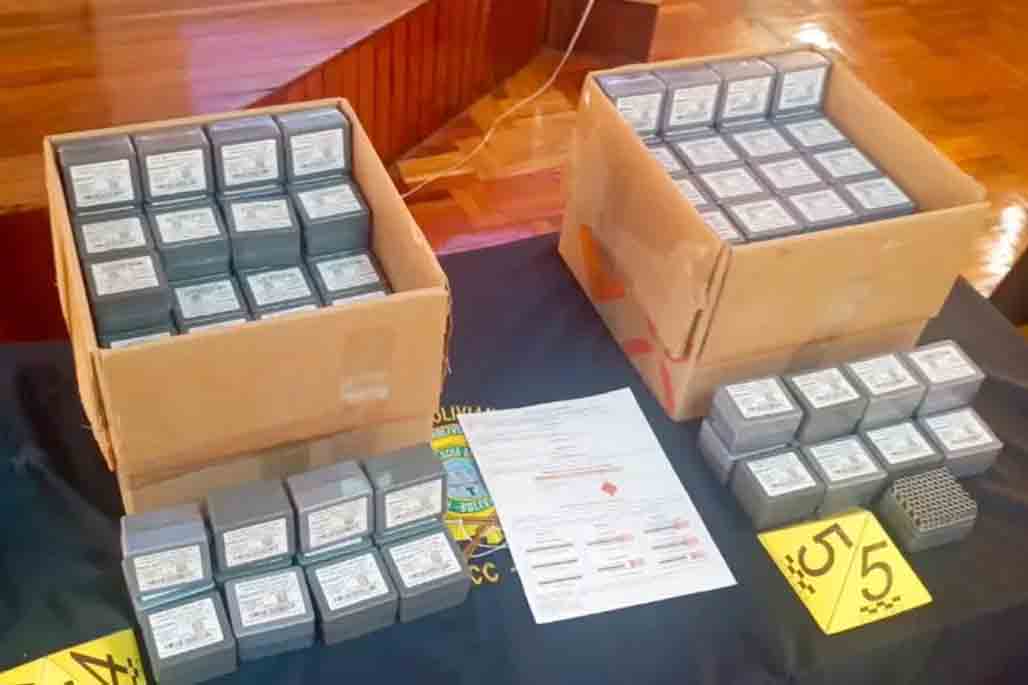 Los explosivos incautados