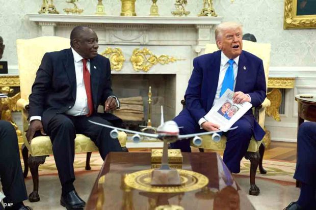 reunión Trump Ramaphosa