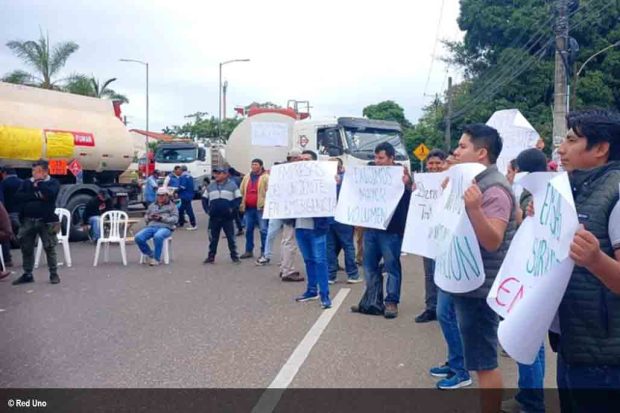 protesta de cisterneros