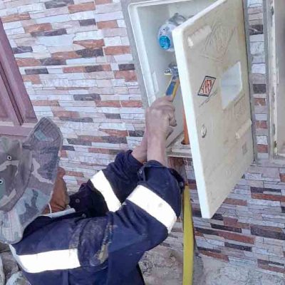 conexión de gas domiciliario