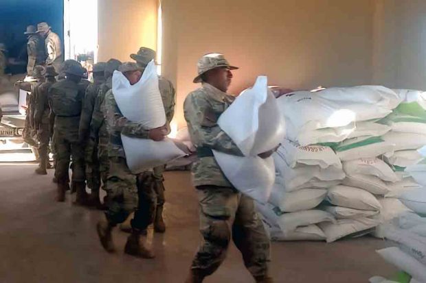 comiso de alimentos por contrabando