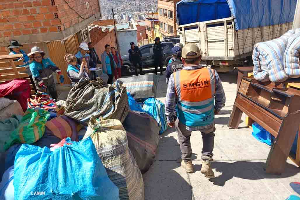deslizamiento en Alpacoma