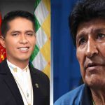 Andrónico Rodríguez Evo Morales