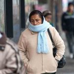 frío polar en Bolivia