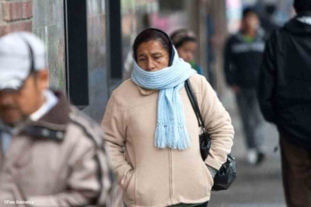 frío polar en Bolivia