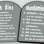 Los 10 mandamientos
