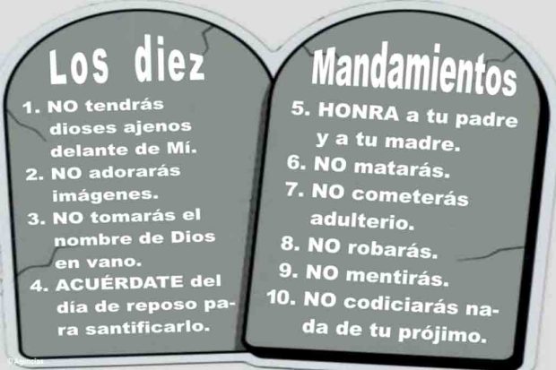 Los 10 mandamientos