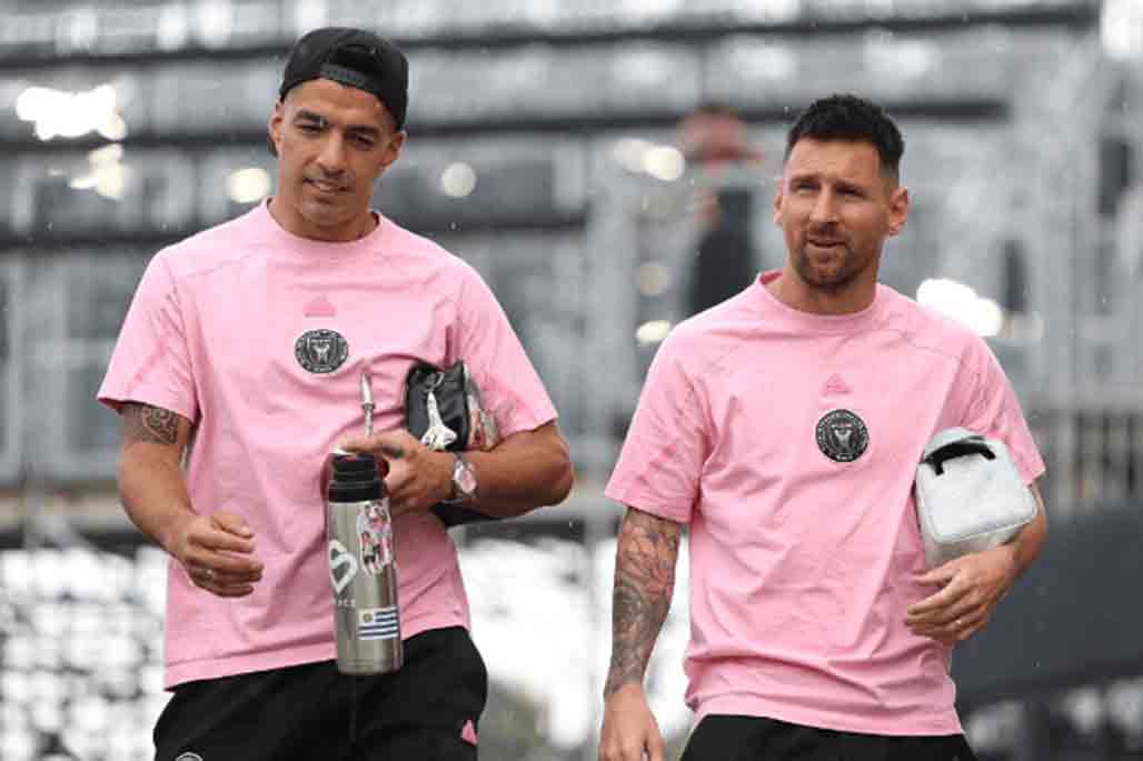 Luis Suárez y Lionel Messi