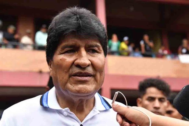 Evo Morales.