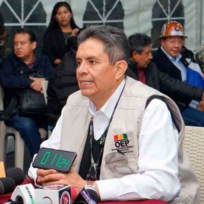 Fernando Arteaga, secretario de Cámara del TSE