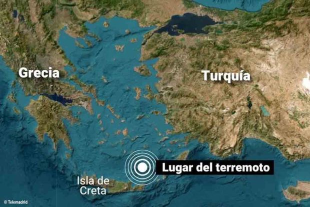 sismo en Grecia