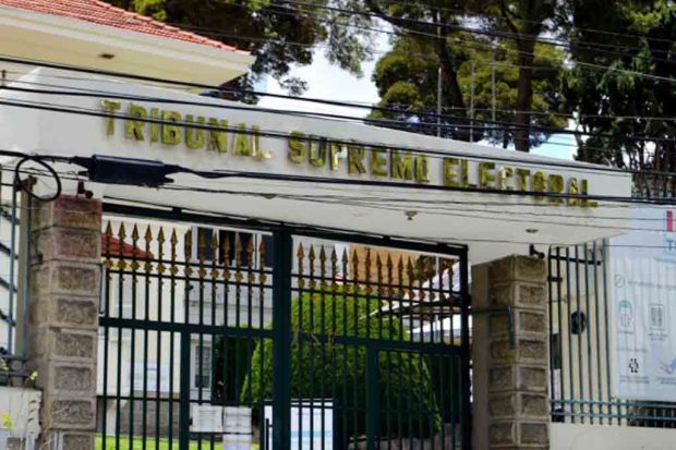 Sede del TSE en La Paz