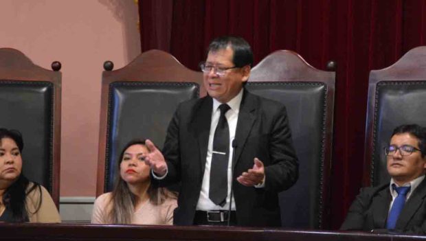 Iván Córdova TSJ La Paz