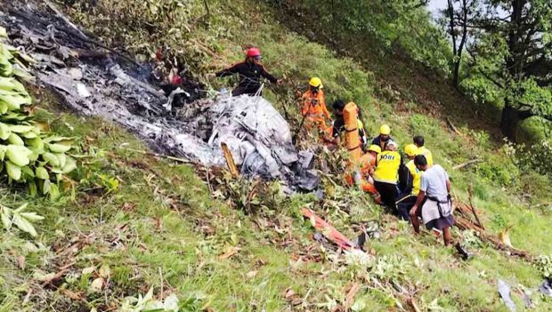 accidente en el Himalaya