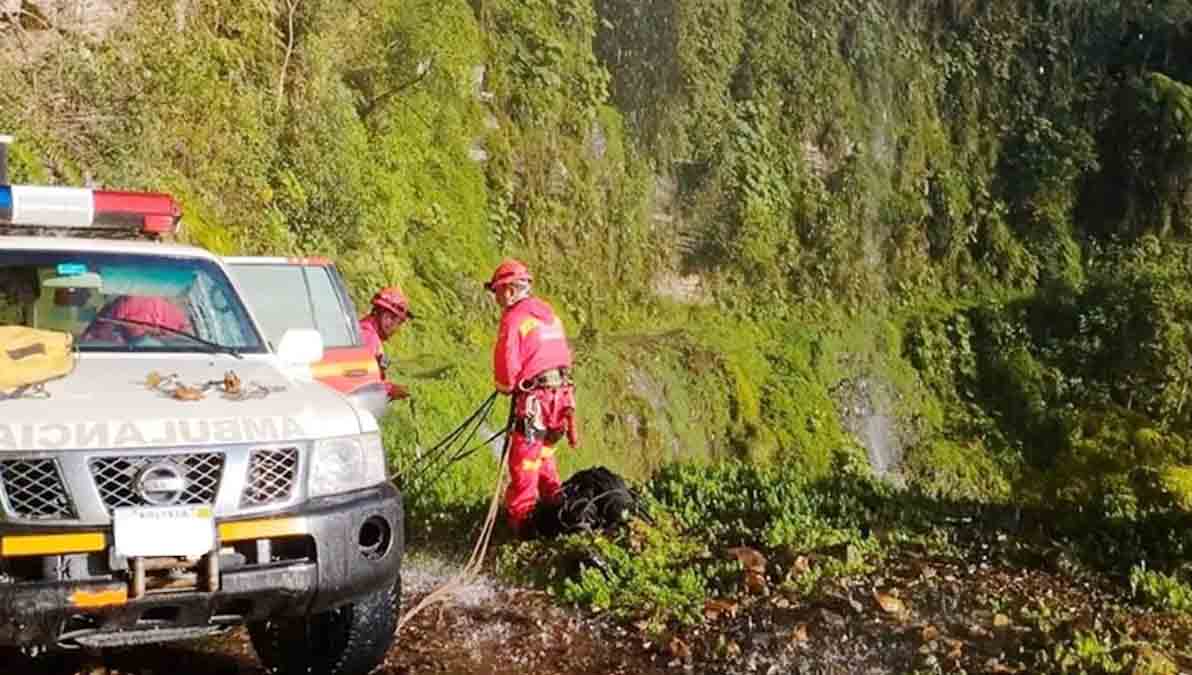 accidente en Yungas