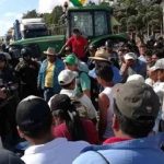 protesta agricultores cruceños