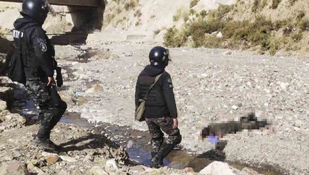 policía asesinado en Llallagua
