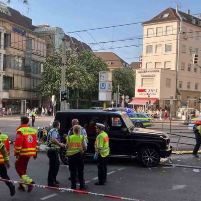 atropello en Alemania