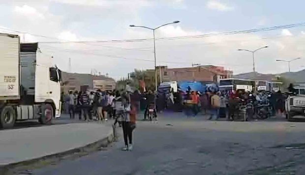 bloqueo en Cochabamba