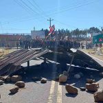 bloqueo carretera