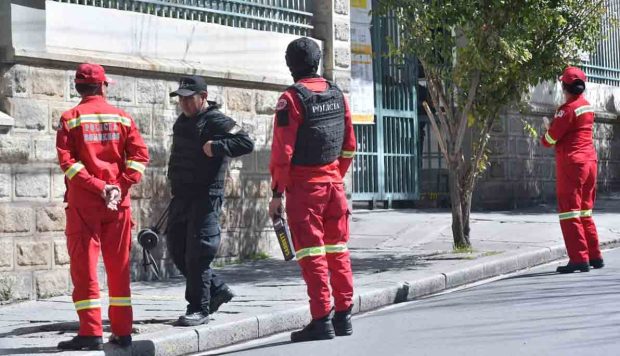personal de Bomberos