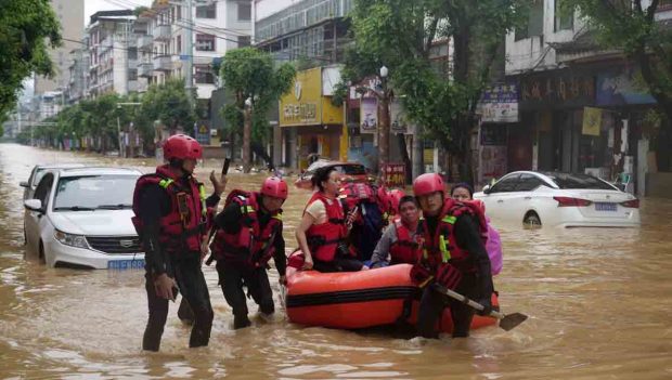 inundaciones China