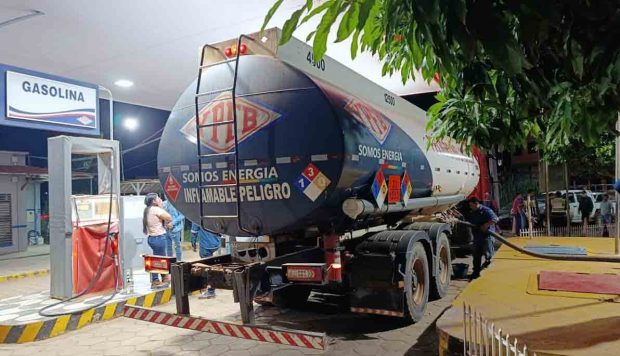 abastecimiento combustible en Cobija