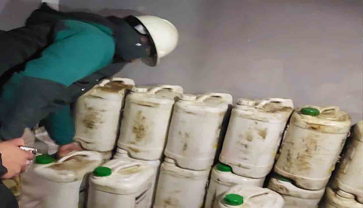 combustible acopiado