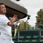 Hugo Dellien en Wimbledon