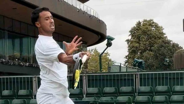 Hugo Dellien en Wimbledon