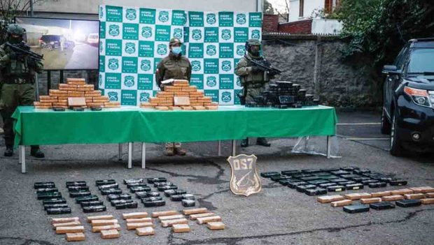 droga incautada en Chile