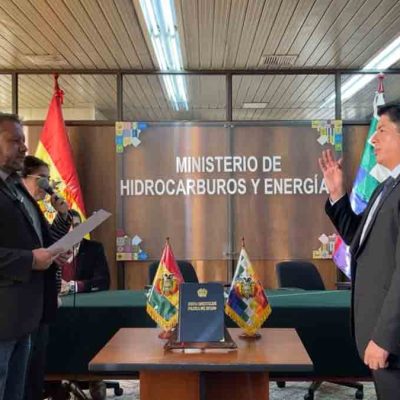 posesión presidente de ENDE