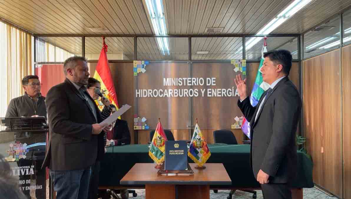 posesión presidente de ENDE