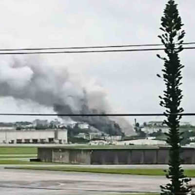 explosión base aérea EEUU