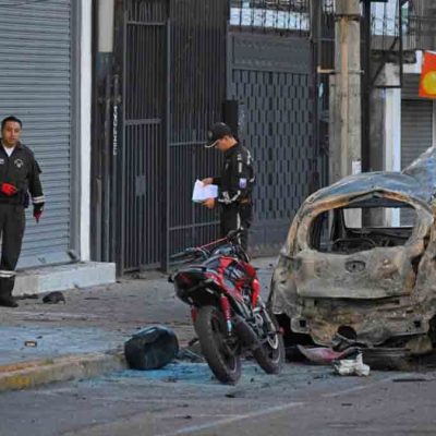 explosión en Ecuador