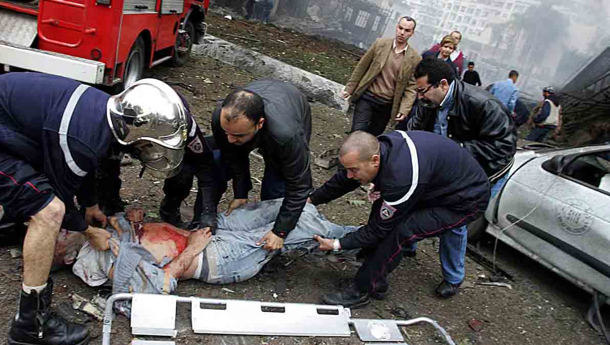 herido estadio de Argel