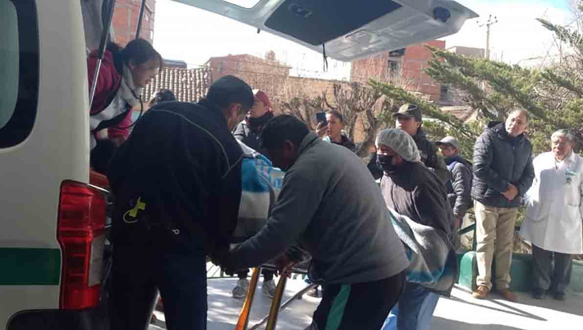 policía herido