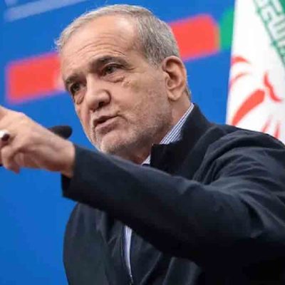 El presidente de Irán, Masud Pezeshkian
