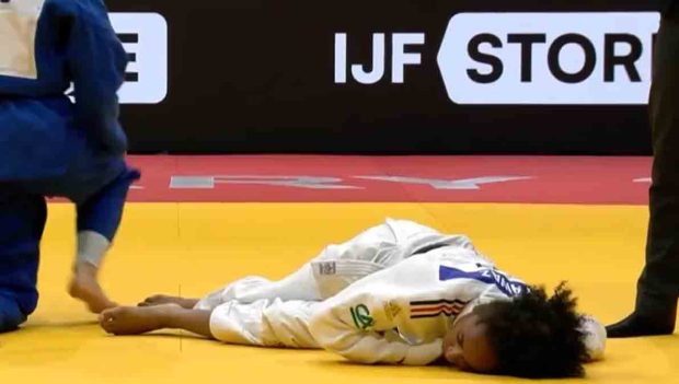 judoca inconsciente