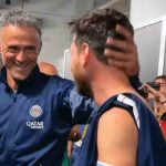 Luis Enrique y Messi